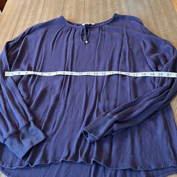 Boho ☮️ Blouse Festival Basic Gold ties Flowy Chic comfy by Juicy🍉Couture - Picture 5 of 17